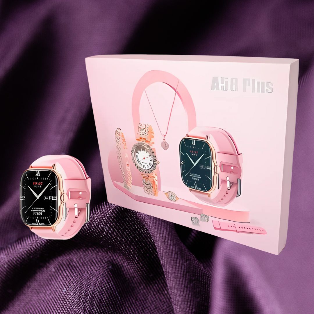 6-in-1 Ladies Smartwatch Luxury Gift Set