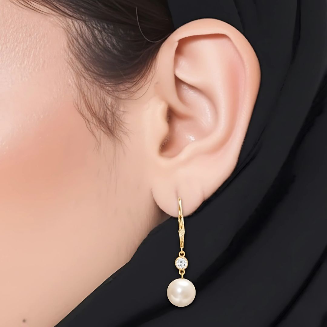 Alicia Boone - Drop of Dew Arabic Women Earrings