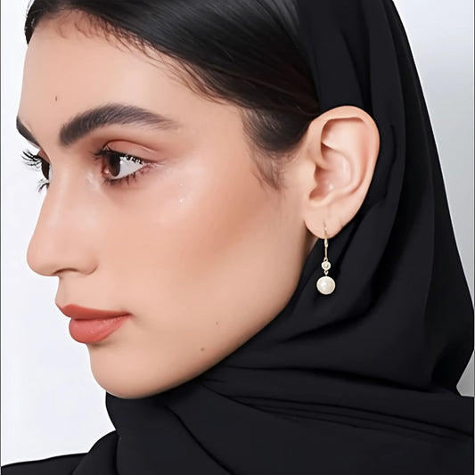 Alicia Boone - Drop of Dew Arabic Women Earrings